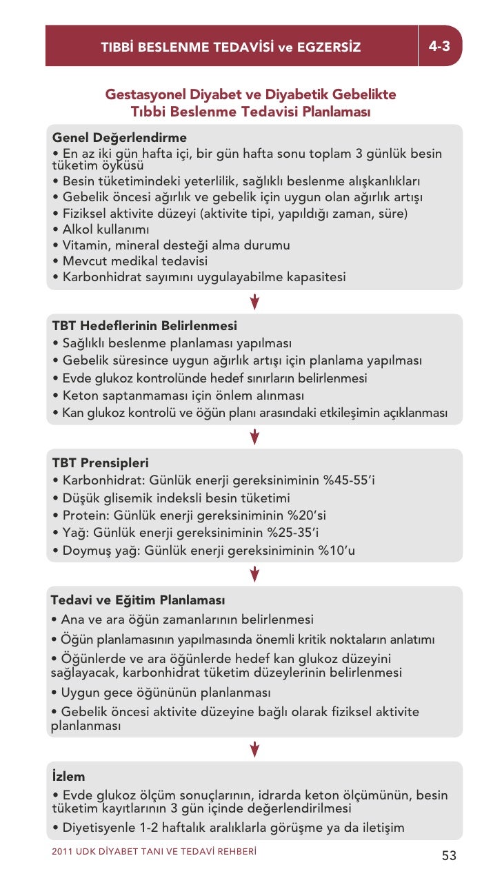 gestasyonel diyabet beslenme